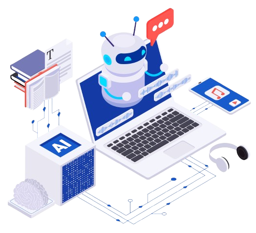 AI-powered analytics illustration